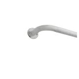 Exclusive Home Holden Wrap Around 1 Curtain Rod Distressed White 52 -72