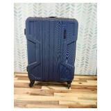 $$! Travelers Club Midtown Hardside Luggage Travel, Navy Blue, 3Piece Set