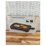 Toastmaster 10" x 16" Electric Griddle, Black