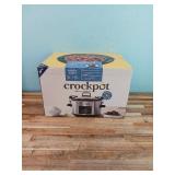 Crock-Pot 4 Quart Cook and Carry Programmable Slow Cooker Stainless Steel