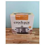 Crock-Pot 7qt Manual Slow Cooker - Stainless Steel