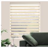 Zebra Blinds Window Blind Zebra Shade Blinds for Windows Roller Sheer Shades Privacy Light Filtering Shades for Home Kitchen Bathroom (Width 53