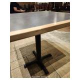 (4) Brown And Grey Rectangle Dining Room Tables