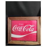 Framed Coca-Cola Memorabilia