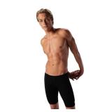 Speedo mens Swimsuit Endurance+ Solid Usa Adult athletic swim jammers, Speedo Black, 32 US