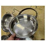 Set of 4 Chafing Dishes Food Warmers- No lids