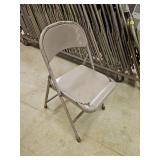 Lot of 10 Metal Folding Chairs - Bid Price is per Chair