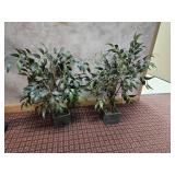 Set of 2 Artificial Plants 2.5ft