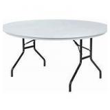 Lifetime 5ft Round Table with Folding Legs