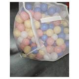 Crush-free Plastic Ball, Pit Balls with Storage Bag