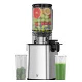 Masticating Juicer Machines, 5.3" Inch Feeding Chute Supports Whole Fruits and Vegetablesï¼350W Slow Cold Press Juicerï¼Easy to Clean