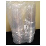 Comfy Package SETUP [50 Count] 1 oz. Clear Hard Plastic Glasses - Disposable Plastic Cups Retail $9.99