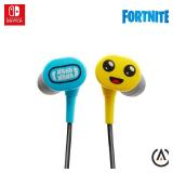 PowerA Wired Earbuds for Nintendo Switch â Fortnite Peely, 3.5 mm, Wired, Officially Licensed, Bonus Virtual Item and Matching Peely Drawstring Bag Included Retail $24.98