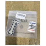 3.1 Inch Iron on Letters Patches, Embroidered Individual Letters.