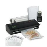 FoodSaver FM2000 Vacuum Sealer Machine with HandHeld Vaccum Sealer Bags & Rolls Bonus Pack Black