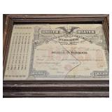 Antique Tobacco License 1915