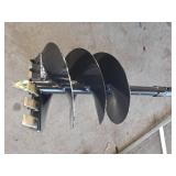 Unused Wolverine Skid Steer Auger with 12" & 18" bits