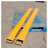 Unused 2024 Wolverine Pallet Forks Extensions 8ft | EX-66-78L