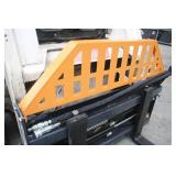 Unused Wolverine Skid Steer Pallet Forks Hydraulic Adjustable | PFA-11-3300G