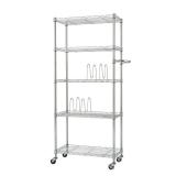 TRINITY BASICS EcoStorage 5-Tier Pantry Rack