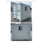 Unused 10 Ft Container W/ 1 Door & 1 Window