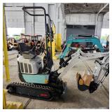 Unused R13-2 Pro Mini Excavator – 1.2 Ton, Kubota Diesel, Full Options, Pilot Controls, Hydraulic Thumb