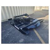 Unused 2025JCT Heavy Duty Skid Steer Brush Cutter (with Stump jumper and extra blades)