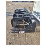 Unused 2025 JCT Skid Steer Rock Grapple Bucket