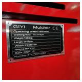 Unused GIYI Skid Steer Loader Mulchers | 72in