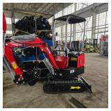 Unused CAPTOK Mini Excavator | CK10 | Red