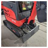 Unused LADYS Mini Excavator | DY18 | Cab/AC | Red