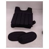 RUNmax RUNFast rm40p 12 To 140 Pound Weighted Vest With Shoulder Pads, 40 Pound Black