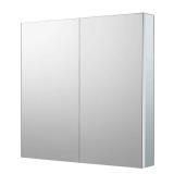 Sunrosa Aluminum Bathroom Medicine Cabinet with Mirror Door - Retail: $276.44