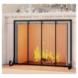 Fire Beauty Flat Panel Fireplace Screen