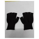 All Season Knitted Polyester Half Finger Gloves