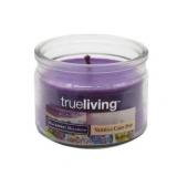 True Living 3OZ Blackberry Macaroon Scented Candle - 6pc Case