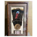 Wild Turkey Feather Art