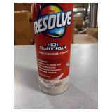 Resolve High Traffic Carpet Foam Cleans Freshens Softens & Removes Stains 22 oz Can