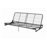 Armless Metal Futon Frame Black