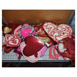 heart decorations lot