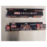 2 BBQ grill mats