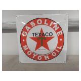 Texaco Enameled Sign