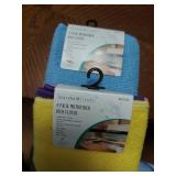 (2) 4 packs microfiber dishcloths