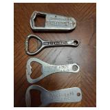 4 Bottle openers