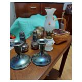 Assorted decor - Silver Plate, Longaberger and more