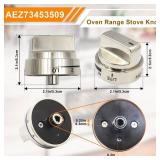 Azdele AEZ73453509 lg Stove knobs Replacements Fit for lg Gas Range/Oven LRG3036ST LRG3095ST LRG3091ST LRG3093ST LRG3035ST LDG3036ST,Replaces AEZ72909008 AP5669773 2347547 PS7321756 etc