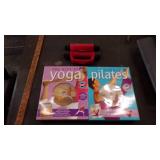 hand weights, yoga and pilates sets