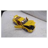 1/18 scale dicast collector car - yellow