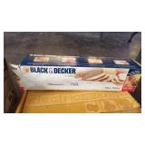 Black & Decker Iron and electric knife - vintage electric knife