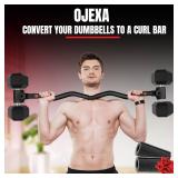 $100 Dumbbell Converter to Barbell Set - 200 lb.